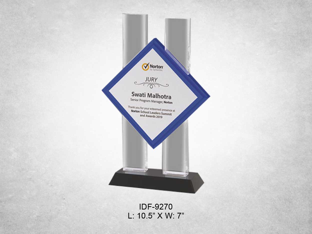 Acrylic Trophy IDF-9270