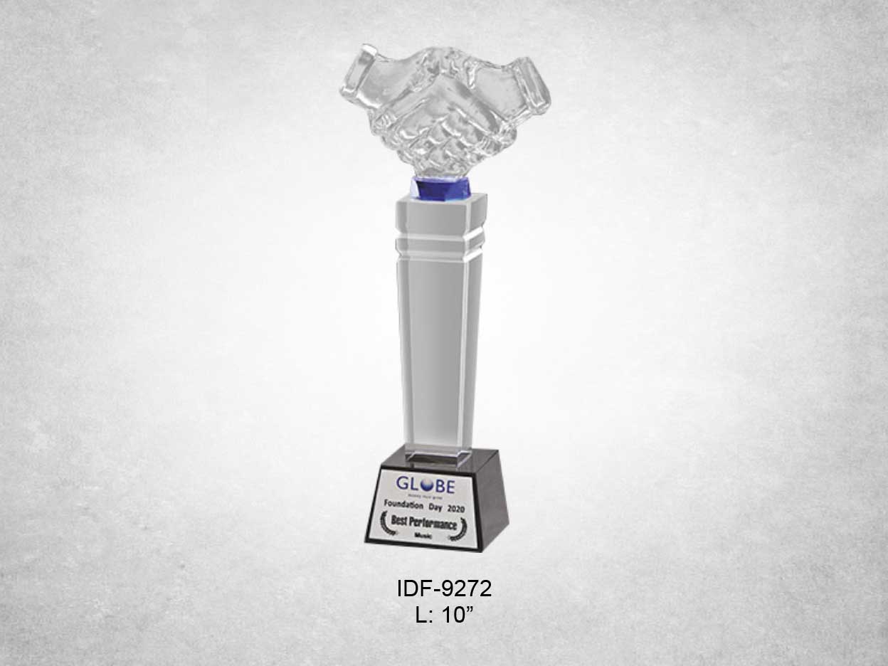 Acrylic Trophy IDF-9272