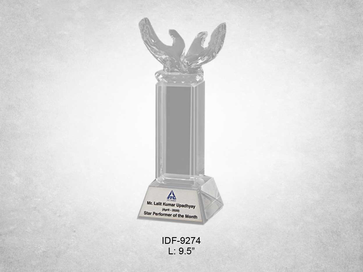 Acrylic Trophy IDF-9274