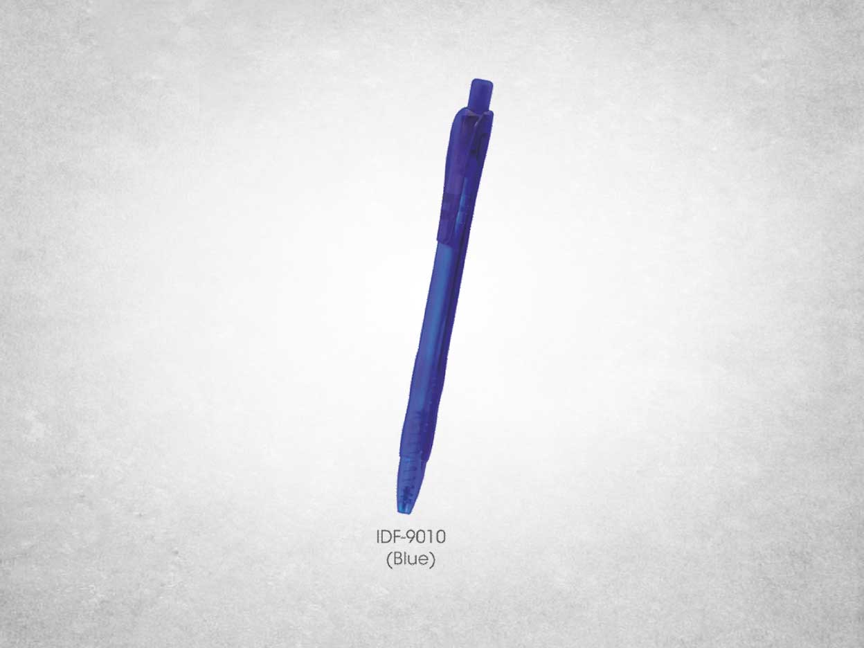 Plastic Ball Pen IDF-9010 (Blue)