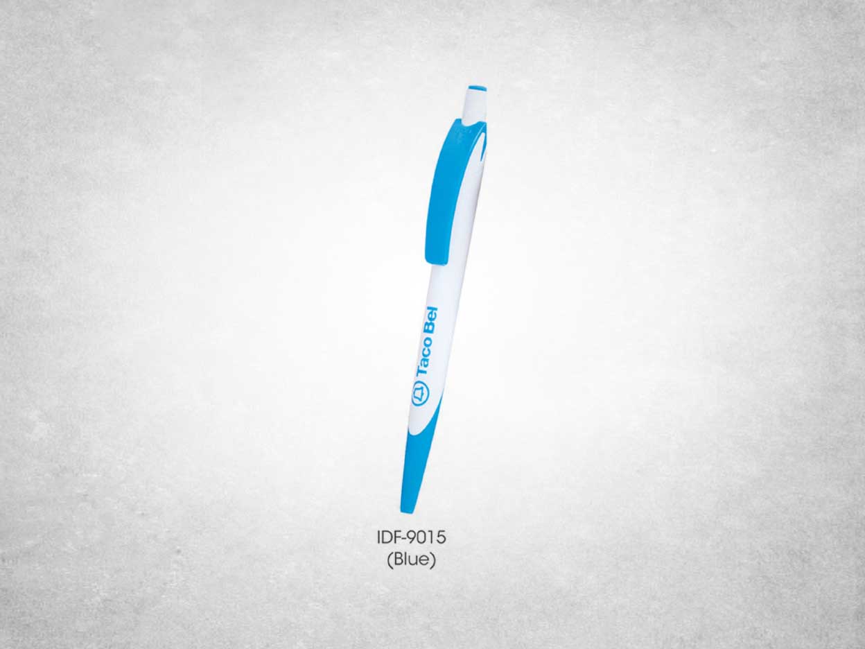 Plastic Ball Pen IDF-9015 (Blue)