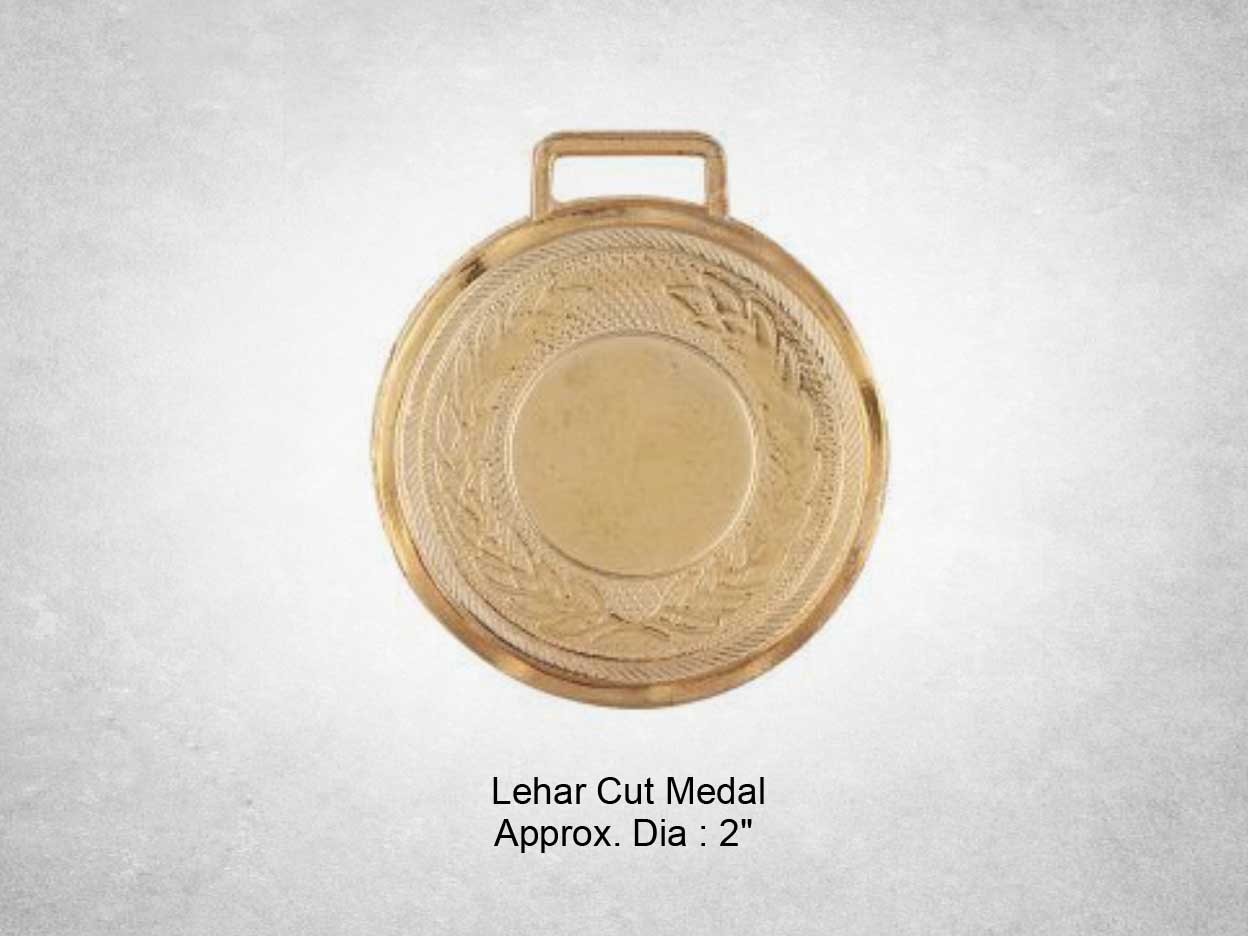 Lehar Cut Medal
